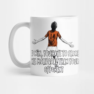 Johan Cruyff Simple Tactics Mug